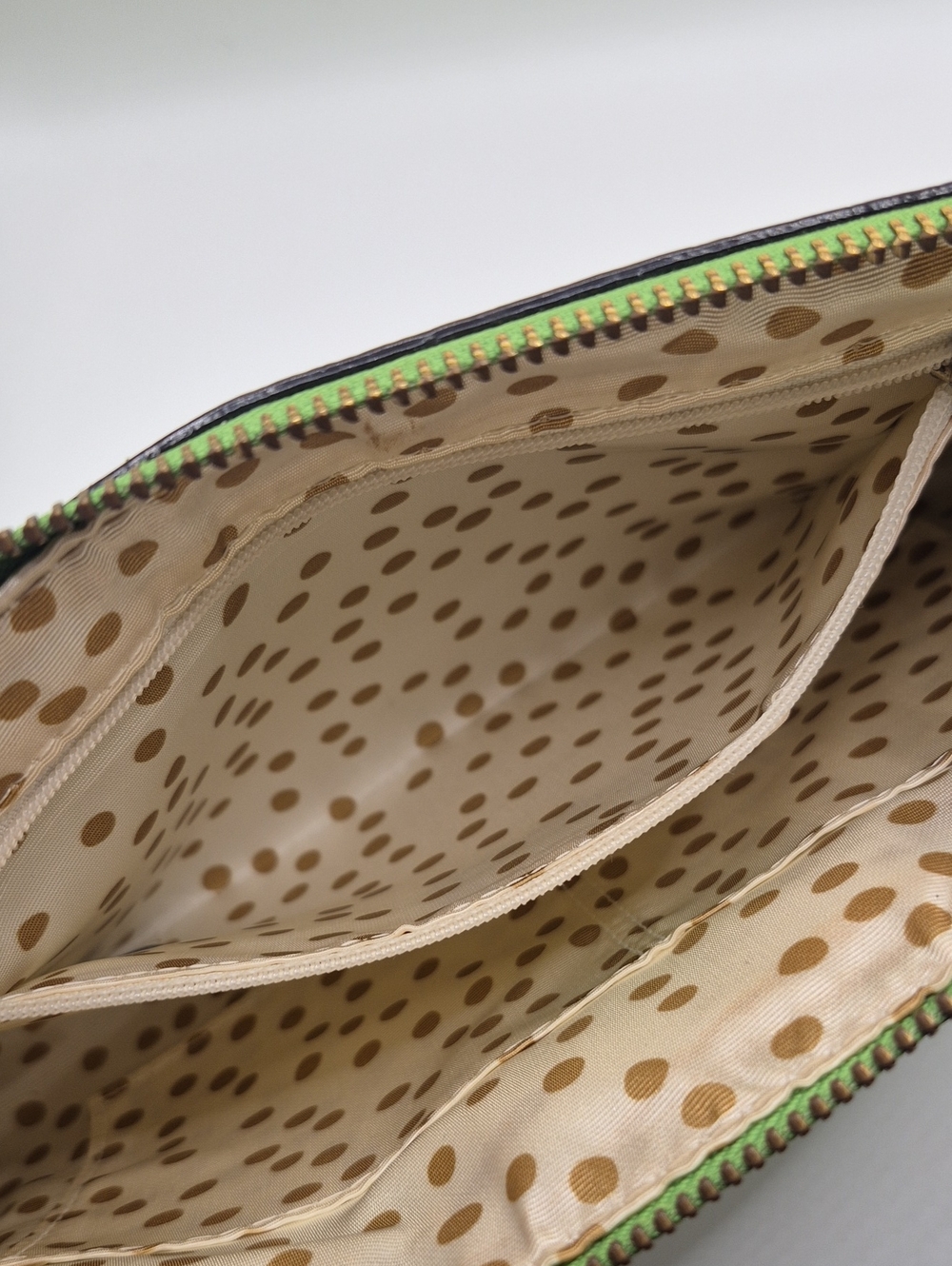 KATE SPADE Bright APPLE GREEN Clutch - Picture 7 of 8